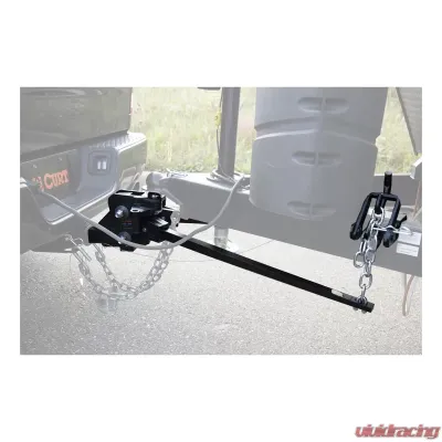 Curt Short Trunnion Bar Weight Distribution Hitch (10K - 15K lbs., 28-3/8" Bars) - 17333