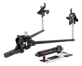 Curt Short Trunnion Bar Weight Distribution Hitch Kit (10K - 15K lbs., 28-3/8