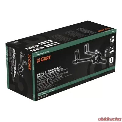 Curt TruTrack Trunnion Bar Weight Distribution System (8K - 10K lbs., 35-9/16" Bars) - 17500