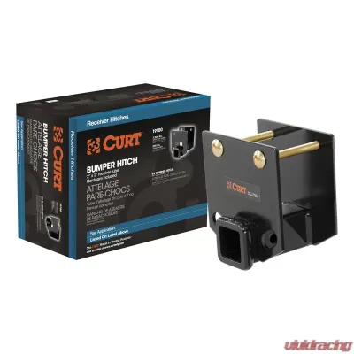 Curt RV Bumper Hitch with 2" Receiver (Fits 4" x 4" Bumper Beams) - 19100