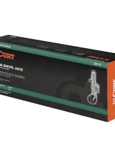 Curt Marine Jack with 6" Wheel (1,200 lbs., 10" Travel, Packaged)                                     - 28113 - Image 9