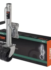 Curt Marine Jack with Dual 6" Wheels (1,500 lbs., 10" Travel, Packaged)                                     - 28156 - Image 6