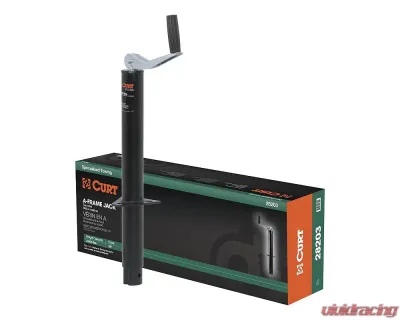 Curt A-Frame Jack with Top Handle (2,000 lbs., 15" Travel, Packaged) - 28203