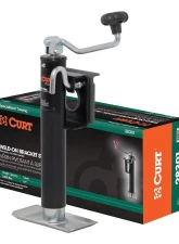 Curt Bracket-Mount Swivel Jack with Top Handle (2,000 lbs., 10" Travel, Packaged)                                     - 28301 - Image 5
