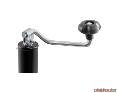 Curt Pipe-Mount Swivel Jack with Top Handle (2,000 lbs., 10" Travel) - 28320