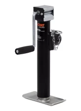 Curt Pipe-Mount Swivel Jack with Side Handle (2,000 lbs., 10" Travel)                                     - 28321 - Image 5