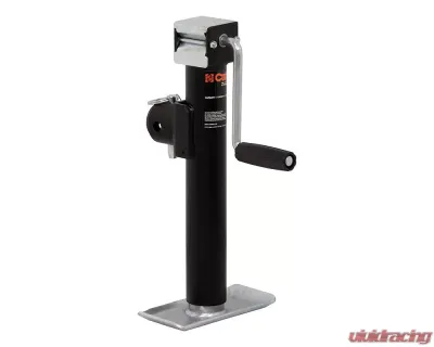 Curt Pipe-Mount Swivel Jack with Side Handle (2,000 lbs., 10" Travel) - 28321