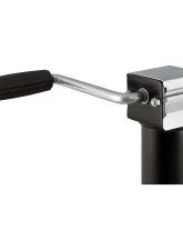 Curt Pipe-Mount Swivel Jack with Side Handle (2,000 lbs., 10" Travel)                                     - 28321 - Image 4