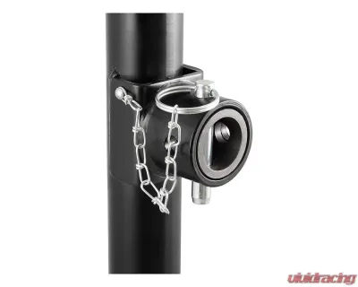 Curt Pipe-Mount Swivel Jack with Top Handle (5,000 lbs., 15" Travel) - 28356