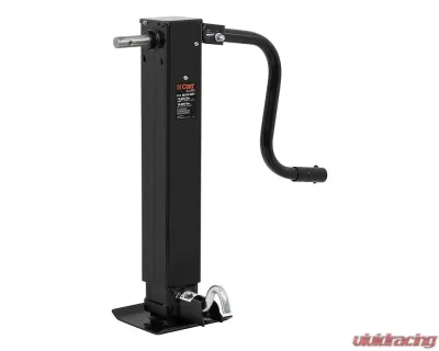 Curt Direct-Weld Square Jack with Side Handle (12,000 lbs., 12-1/2" Travel) - 28512