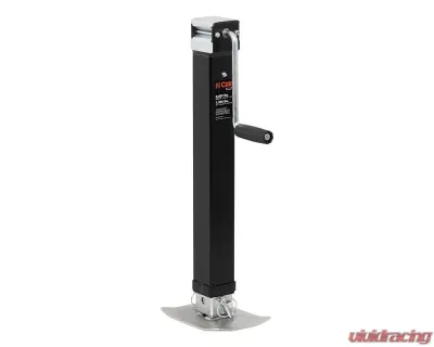 Curt Direct-Weld Square Jack with Side Handle (8,000 lbs., 15" Travel) - 28575