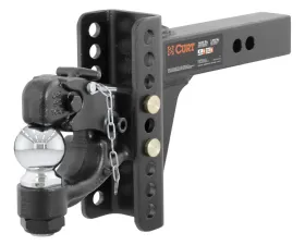 Curt Adjustable Channel Mount with 2-5/16