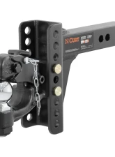 Curt Adjustable Channel Mount with 2-5/16" Ball & Pintle (2" Shank, 13,000 lbs.)                                     - 45907 - Image 2