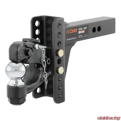 Curt Adjustable Channel Mount with 2-5/16" Ball & Pintle (2" Shank, 13,000 lbs.) - 45907
