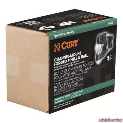 Curt Replacement Channel Mount Ball & Pintle Combination (2-5/16" Ball, 20,000 lbs.) - 45922