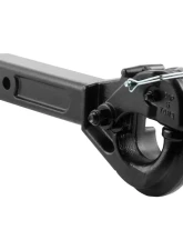 Curt Receiver-Mount Pintle Hook (2" Shank, 10,000 lbs., 2-1/2" Lunette Eyes)                                     - 48005 - Image 2