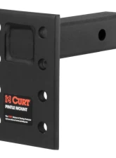 Curt Adjustable Pintle Mount (2" Shank, 10,000 lbs., 7" High, 6" Long)                                     - 48323 - Image 11
