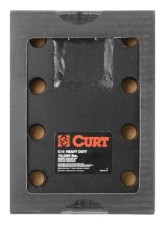Curt Adjustable Pintle Mount (2" Shank, 10,000 lbs., 7" High, 6" Long)                                     - 48323 - Image 11