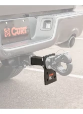 Curt Adjustable Pintle Mount (2" Shank, 10,000 lbs., 7" High, 8" Long)                                     - 48324 - Image 3
