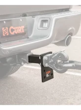 Curt Adjustable Pintle Mount (2" Shank, 10,000 lbs., 7" High, 8" Long)                                     - 48324 - Image 4