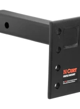 Curt Adjustable Pintle Mount (2" Shank, 15,000 lbs., 7" High, 8" Long)                                     - 48325 - Image 2