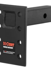 Curt Adjustable Pintle Mount (2" Shank, 15,000 lbs., 7" High, 6" Long)                                     - 48328 - Image 10
