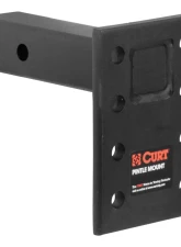 Curt Adjustable Pintle Mount (2" Shank, 15,000 lbs., 7" High, 6" Long)                                     - 48328 - Image 2