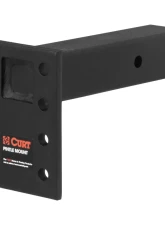 Curt Adjustable Pintle Mount (2-1/2" Shank, 18,000 lbs., 7" High, 8" Long)                                     - 48329 - Image 3