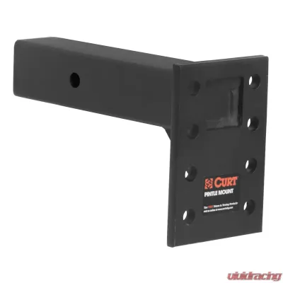 Curt Adjustable Pintle Mount (2-1/2" Shank, 18,000 lbs., 7" High, 8" Long) - 48329