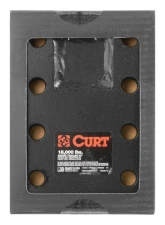 Curt Adjustable Pintle Mount (2-1/2" Shank, 18,000 lbs., 7" High, 8" Long)                                     - 48329 - Image 3