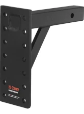 Curt Adjustable Pintle Mount (2" Shank, 10,000 lbs., 13" High, 10" Long)                                     - 48341 - Image 3