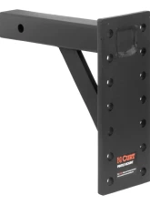 Curt Adjustable Pintle Mount (2" Shank, 10,000 lbs., 13" High, 10" Long)                                     - 48341 - Image 2