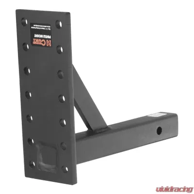 Curt Adjustable Pintle Mount (2" Shank, 10,000 lbs., 13" High, 12" Long) - 48342