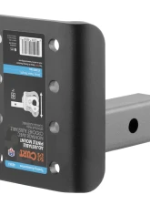 Curt Adjustable Pintle Mount (2" Shank, 17,000 lbs., 7-1/4" High, 6" Long)                                     - 48343 - Image 2