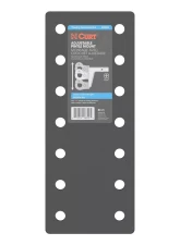 Curt Adjustable Pintle Mount (2-1/2" Shank, 20,000 lbs., 12-1/2" High, 10-3/4" Long)                                     - 48349 - Image 4