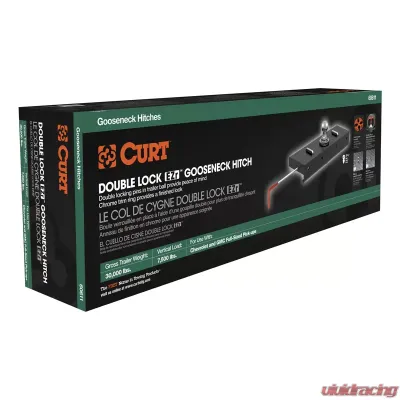 Curt Double Lock EZr Gooseneck Hitch - 60611