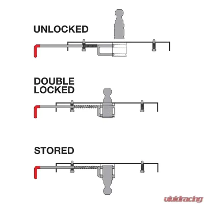 Curt Double Lock Gooseneck Hitch - 60620