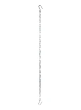 Curt 48" Safety Chain with 2 S-Hooks (2,000 lbs., Clear Zinc, Packaged)                                     - 80011 - Image 3