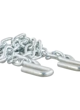 Curt 48" Safety Chain with 2 S-Hooks (2,000 lbs., Clear Zinc, Packaged)                                     - 80011 - Image 2