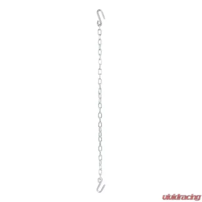 Curt 48" Safety Chain with 2 S-Hooks (5,000 lbs., Clear Zinc) - 80030