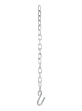 Curt 27" Safety Chain with 1 S-Hook (5,000 lbs., Clear Zinc)                                     - 80040 - Image 4