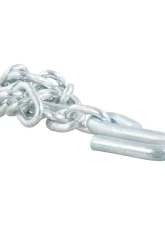 Curt 27" Safety Chain with 1 S-Hook (7,000 lbs., Clear Zinc)                                     - 80300 - Image 2