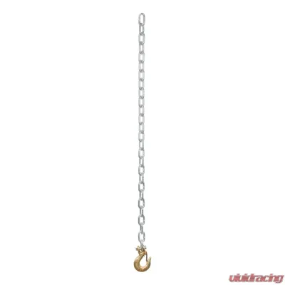 Curt 35" Safety Chain with 1 Clevis Hook (7,800 lbs., Clear Zinc) - 80302