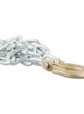 Curt 35" Safety Chain with 1 Clevis Hook (7,800 lbs., Clear Zinc)                                     - 80302 - Image 2