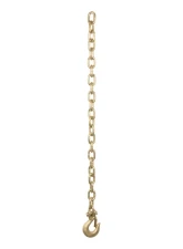 Curt 35" Safety Chain with 1 Clevis Hook (18,800 lbs., Yellow Zinc)                                     - 80304 - Image 2