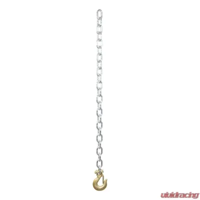 Curt 35" Safety Chain with 1 Clevis Hook (11,700 lbs., Clear Zinc) - 80314