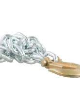 Curt 35" Safety Chain with 1 Clevis Hook (11,700 lbs., Clear Zinc)                                     - 80314 - Image 2
