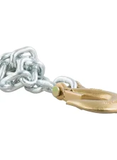 Curt 35" Safety Chain with 1 Clevis Hook (16,200 lbs., Yellow Zinc)                                     - 80315 - Image 2