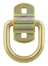 Curt 3" x 3" Surface-Mounted Tie-Down D-Ring (3,600 lbs., Yellow Zinc)                                     - 83740 - Image 2