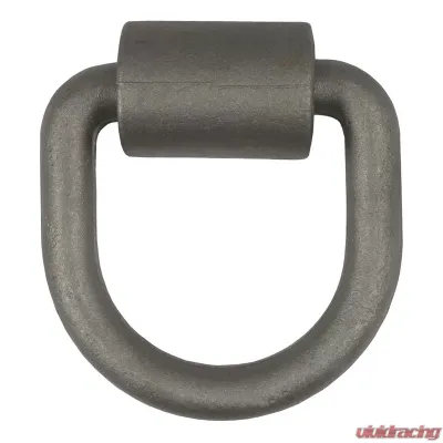 Curt 3"x 3" Weld-On Tie-Down D-Ring (6,100 lbs., Raw Steel) - 83750